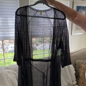 Eileen Fisher Charcoal Gray Sweater
